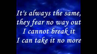 Within Temptation - Blue Eyes (lyrics)