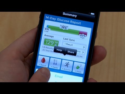 New Smart Phone Technology Helps Diabetes Patients Better Manage Their Blood Sugar Levels