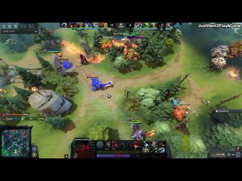 Dota 2 7.00 - Miracle Play  Drow Ranger & Matumbaman Play Lone Druid Liquid vs C9 Eng Coment
