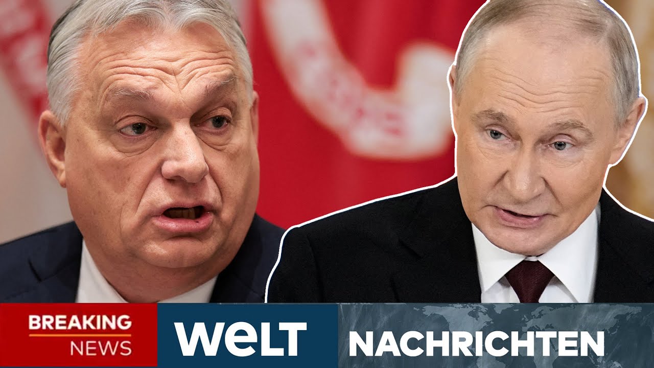 RUSSLAND: Orban nennt Details! Ungarn sieht keine Gefahr von Putin für EU - Warnung an Merz | LIVE