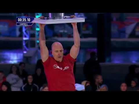 David Campbell's Shocking Stage 1 Fail - American Ninja Warrior 2023