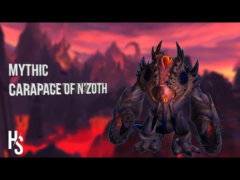 Mythic Carapace of N'zoth Kill - Holy Paladin, Fire Mage, Destro Lock PoV - Hoversail US