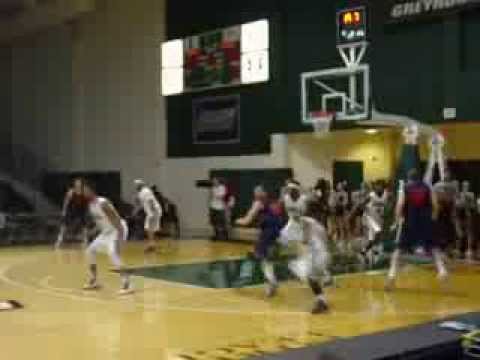 2 19 14 BU55 Loyola53  Cameron Ayers winning shot - for Bucknell - mens basketball