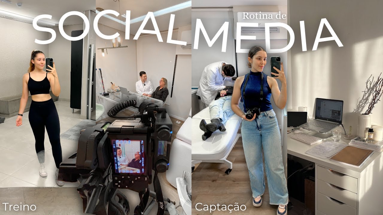 ROTINA DE SOCIAL MEDIA  | um dia de captação comigo e atualizações sobre o desafio de 30 dias 🤎