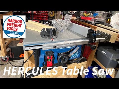 HERCULES 15 Amp, 10-inch Table Saw - 4-year review