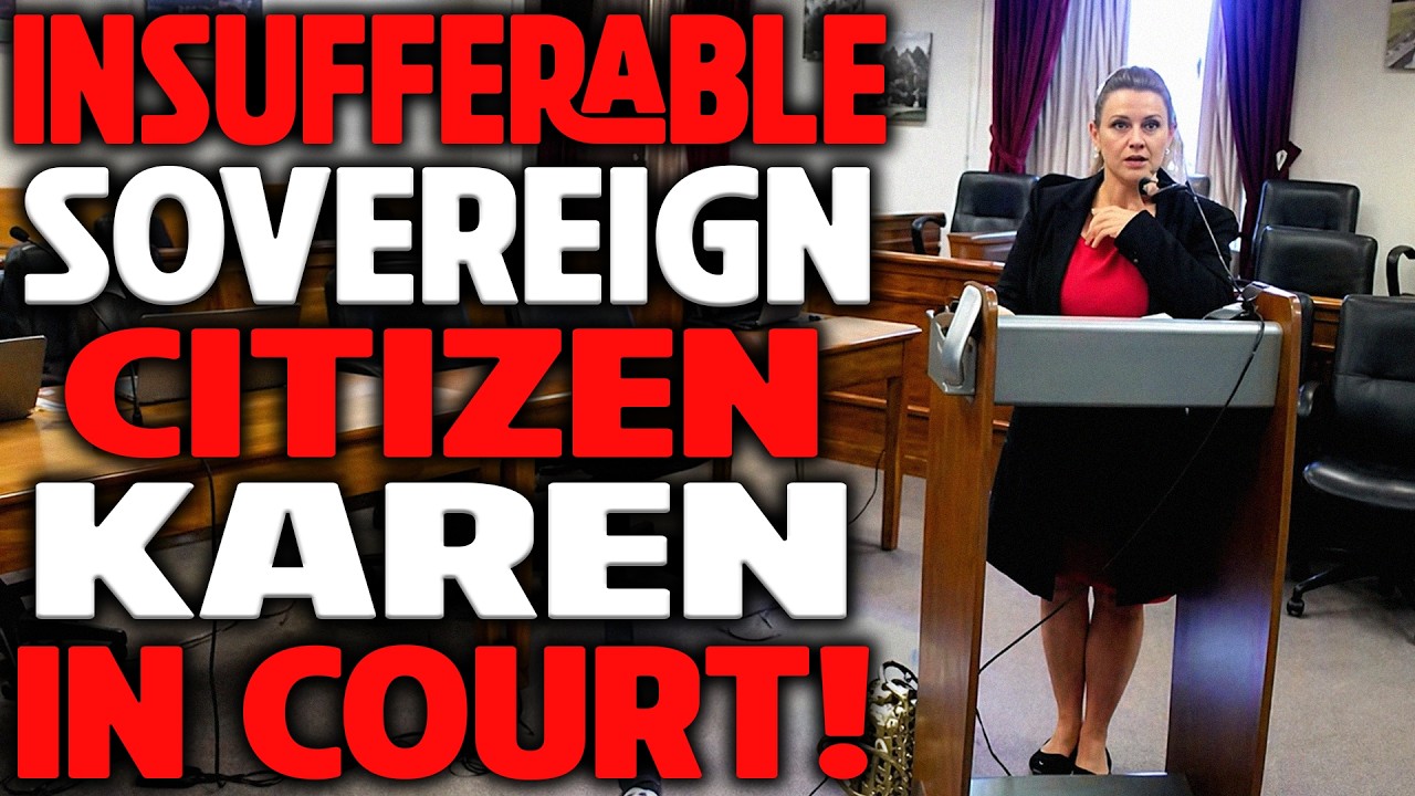 INSUFFERABLE Sovereign Citizen Karen Thought She Beat the System… Judge HUMILIATES Her in Seconds!