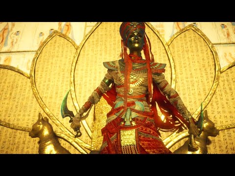 Assassin's Creed Origins: Curse of The Pharaohs DLC - Nefertiti Pharaoh Boss Fight