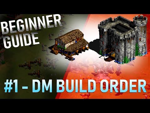 AoE2 Beginner Guide #1 - THE DM BUILD ORDER