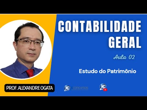 CONTABILIDADE GERAL - Aula 02 - Estudo do Patrimônio