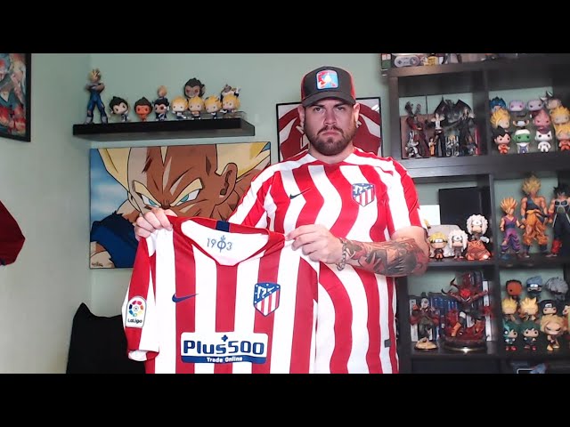 Vídeo relacionado con Atletico de Madrid Camiseta Primera equipación Temporada 2023-2024 réplica Oficial - Tallas Adulto (XXL)