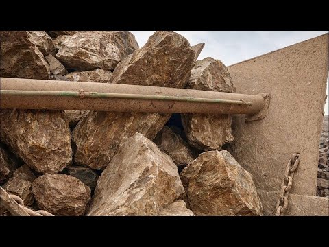 BIG ROCK 🪨 Crusher Machine - FULL Powerfull Process A Giant in Action-Big Rock Crushing#asmrvideo