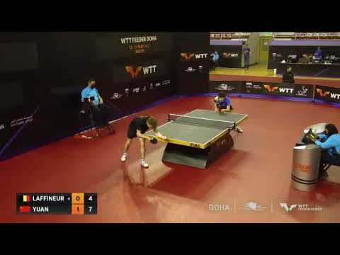2022 WTT Feeder Doha ━ Yuan Licen vs Louis Laffineur