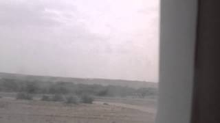 preview picture of video 'Take off from Abha, Saudi Arabia لحظة الإقلاع من مطار أبها'