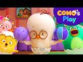 Como's Play | Paper Cup Bowling + More Episodes 15min | Cartoon video for kids