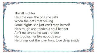 Glenn Frey - The Allnighter Lyrics