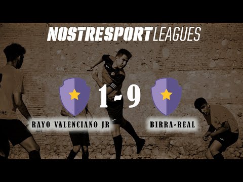 RESUMEN PARTIDO: Rayo Valenciano JR 1-9 Birra-real
