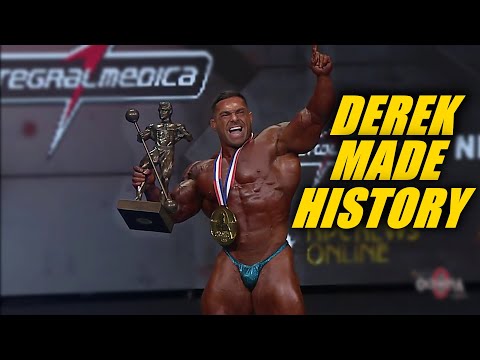 Derek Lunsford WINS 2025 Mr. Olympia 🤯