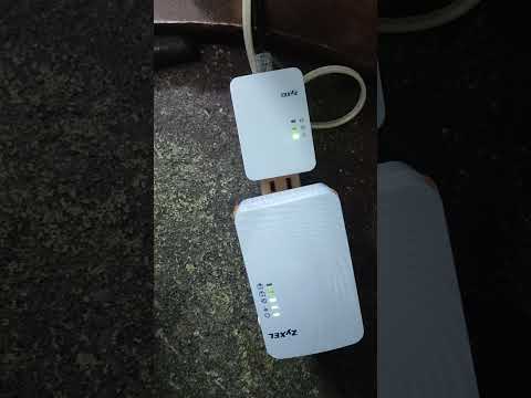 conectar enlazar Acces Point ZyXEL PLA4321 Y PLA4201 V2