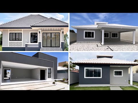 27 IDEIAS DE FACHADAS DE CASAS COM TONS DE CINZA – Projetos e Decoração