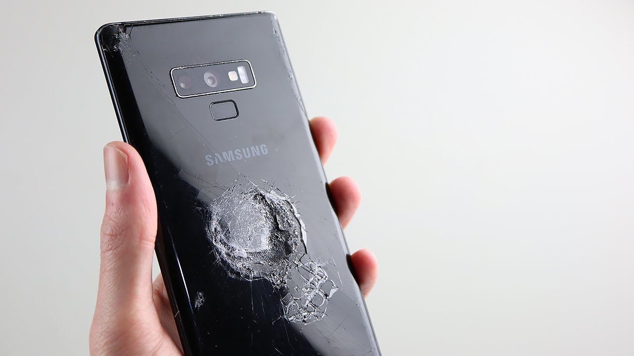 Restoring a Note9 Someone Smashed With A Hammer