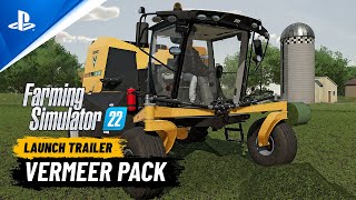 Watch and explore about Farming Simulator 22 - Vermeer Pack