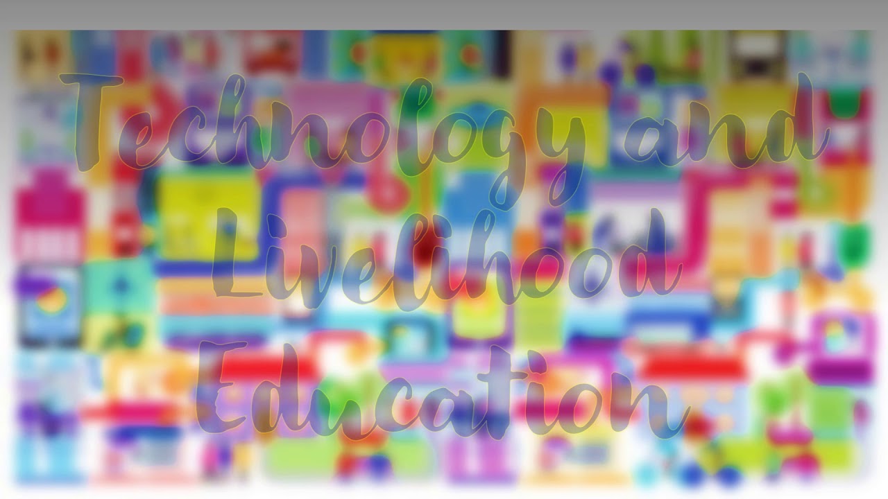 Technology and Livelihood Education (TLE) Program