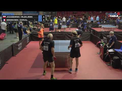 JODANIEWSKI WLEKLINSKI vs DESDEVISES DORVAL Championnats d'Europe Vétérans 2022 Rimini