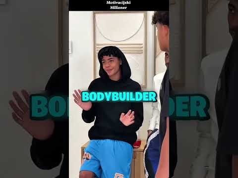 Ovaj nabildovani bodibilder se pokajao što je izazvao Ronalda pred Kristijanom Juniorom!#cr7
