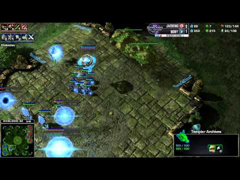 Jaedong vs Nony - Game 2 - WR 2 - WCS AM Challenger Qualifier