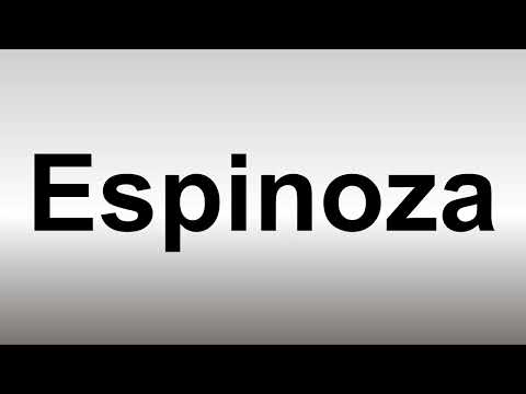 How to Pronounce Espinoza