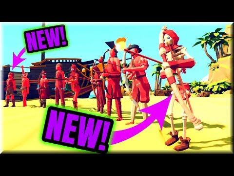 Ranged Squad 3(1/2) 9 Ranged Units vs Every Faction - TABS Spooky Faction Update🎃