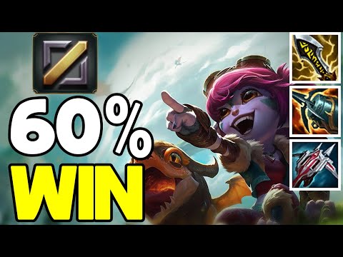 Tristana Gameplay, How to Play Tristana MIDDLE, Build/Guide, LoL Meta