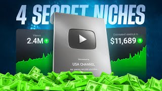 Start a USA Based YouTube Channel in 2026 | 4 Secret Niches Revealed 💰
