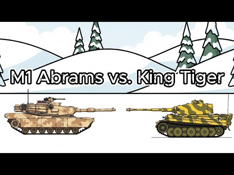 What IF An M1 Abrams vs. King Tiger at the Battle of the Bulge