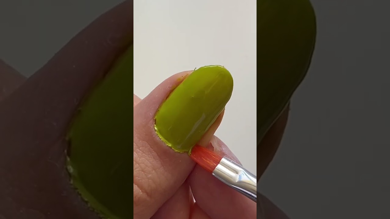 ma première manucure de cet automne 👀🍁 #nails #ongles #tutorial #vernis #tuto #fall