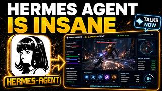 Hermes: New AI Video Game Agent is WILD!