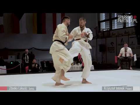 Krzysztof Jelonek vs  Zdenko Lakusic 19th European Open Karate Championship 2022 IKO