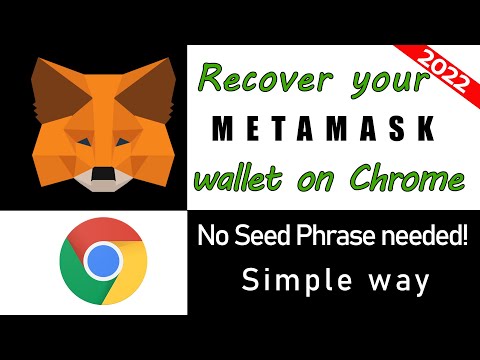 How to Recover Your MetaMask Wallet on Google Chrome without Seed Phrase - Not Using Vault Decryptor