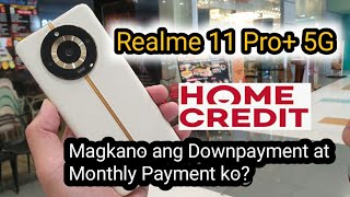 HOME CREDIT MAGKANO ANG MONTHLY PAYMENT KO AT DOWNPAYMENT KO ?