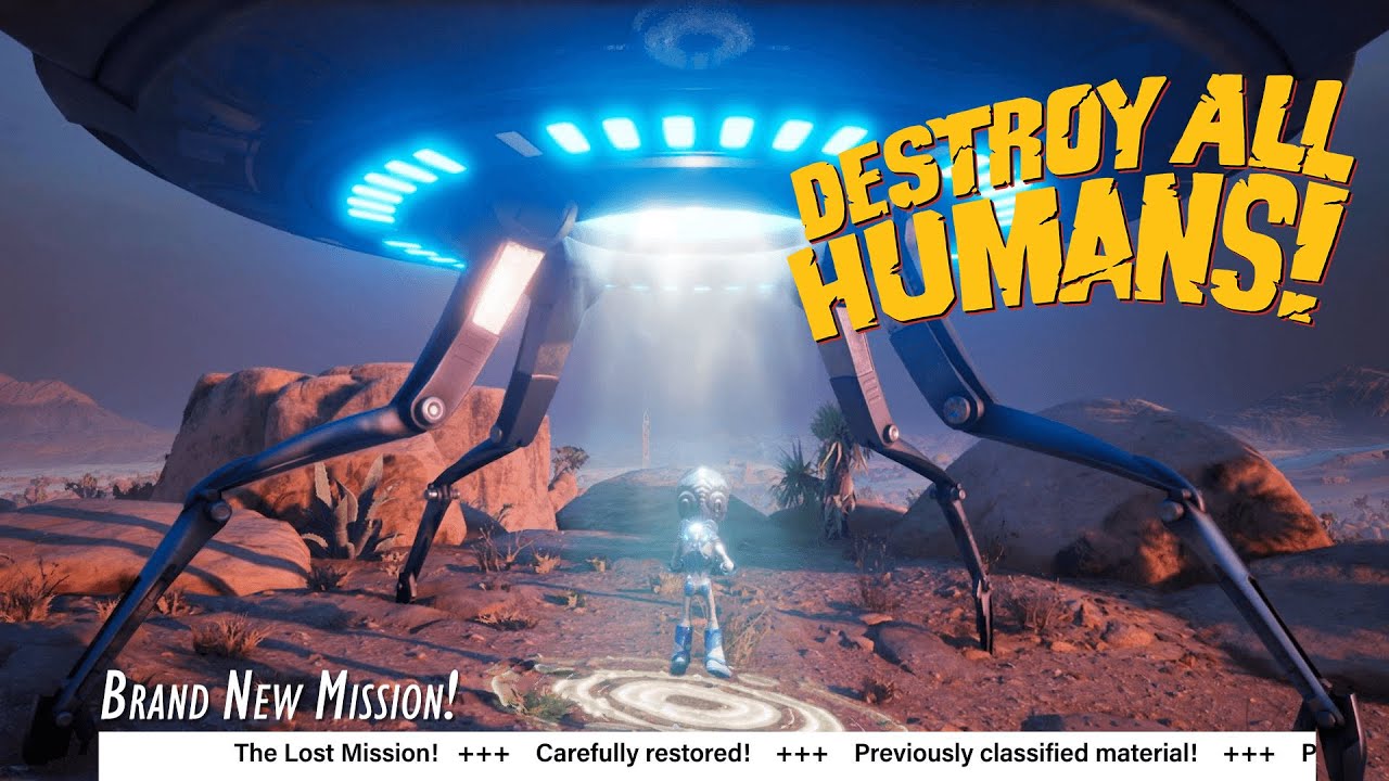Destroy All Humans! - Lost Mission Teaser - YouTube