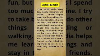 Shadowing Practice | Social Media & Life #englishshadowing #shorts