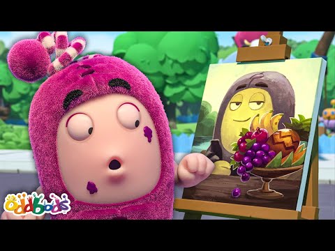 Painting The PERFECT Picture | Oddbods 👹 | Action Cartoons For Kids