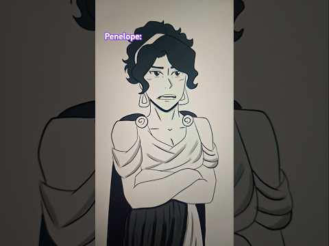 Penelope has taste 😋 #art #epicthemusical #drawing #epic #artist #artdrawing #fy #odyssey #penelope