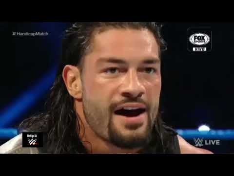 Roman Reigns Vs The B Team - WWE Smackdown Live 30(480P)