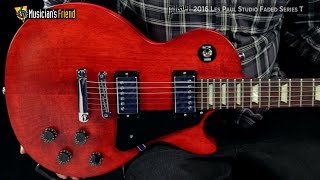 Video thumbnail for Gibson 2016 Les Paul Studio Faded Series T by Musician's Friend