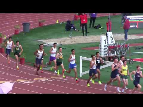 Redondo Nike Track Festival 2018 1600 M  Boys Heat #7