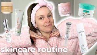 Night time skincare routine for plump hydrated skin!