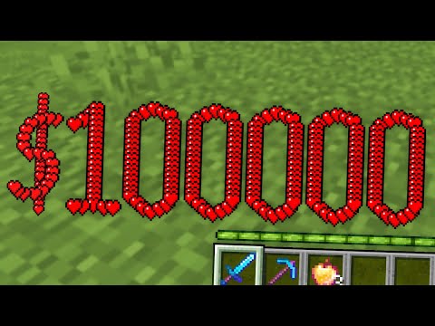 Minecraft, But Your Hearts = Your Money