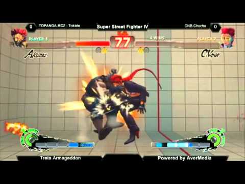 Treta Armageddon SSF4AE - 2012Ver. - Mcz.Tokido_(Ak)_Vs_(Vi) Cnb.ChuChu