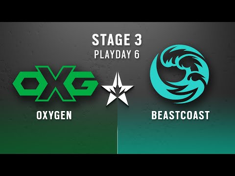 Oxygen vs Beastcoast // North American League 2022 - Stage 3 - Playday #6